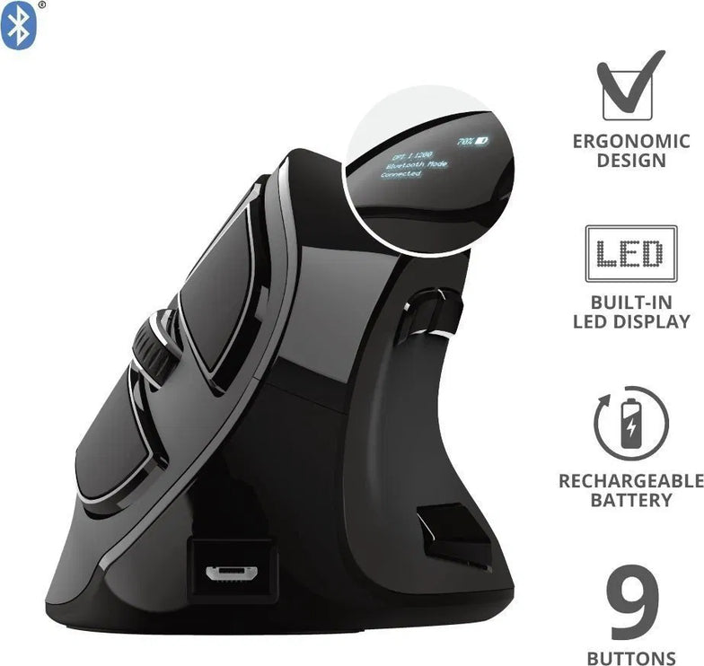 Ergonomická vertikální myš